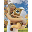 BAMBOLINA plush Daisy with moving glitter eyes and speaking three fairy tales, LV version, BD2021LV