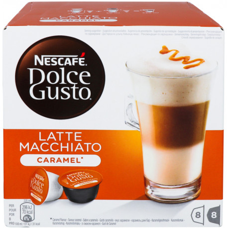 Nescafe кофейные капсулы Dolce Gusto Latte Macchiato