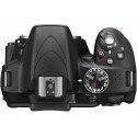 Nikon D3300 + 18-55mm AF-P Kit, black