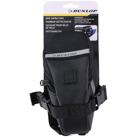 Dunlop - Torba / sakwa rowerowa pod siodełko (Czarny)