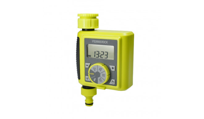 Watering programmer Ferrestock Digital Yellow