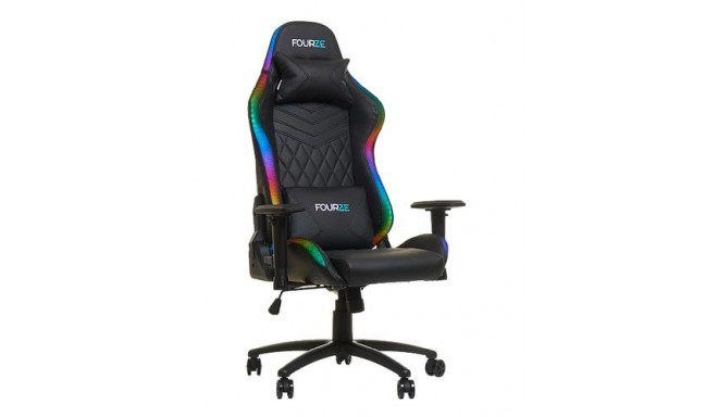 FOURZE Lightning PC gaming chair Padded seat Black