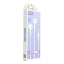 Wired earphones with micro Jack 3,5mm PA-E65 white