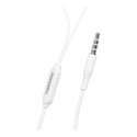 Wired earphones with micro Jack 3,5mm PA-E65 white