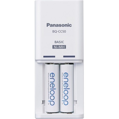 Panasonic eneloop lādētājs BQ-CC50 + 2x1900