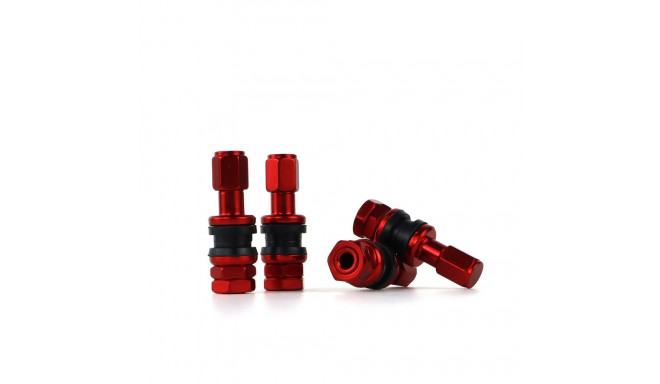 Valve OMP Red Aluminium 4 uds