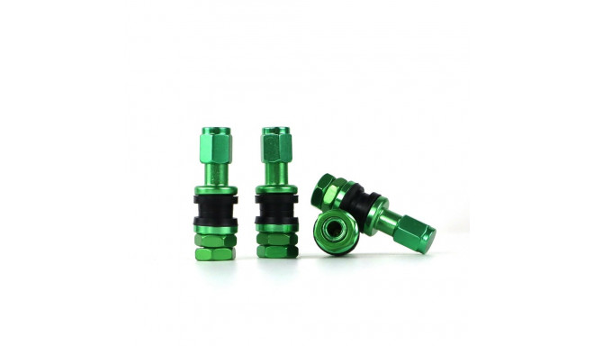 Valve OMP Aluminium Green 4 uds