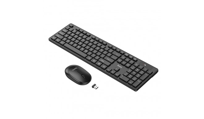 HOCO wireless business keyboard and mouse set GM17 black
