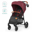 KINDERKRAFT jalutuskäru Grande LX Burgundy