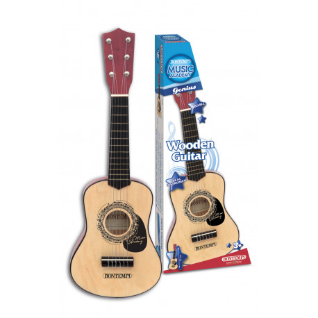 BONTEMPI wooden guitar, 55 cm , 21 5530