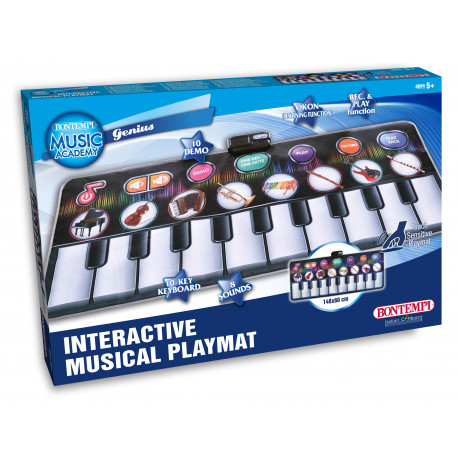 BONTEMPI elektrooniline muusikaline mängumatt 148x60, 541810