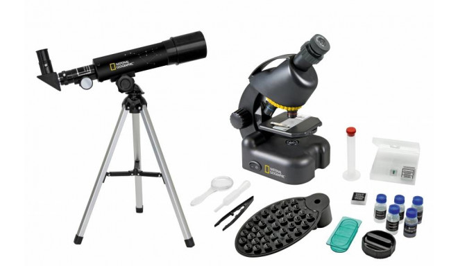 Комплект компактный телескоп + микроскоп