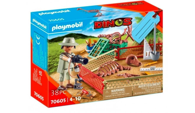 Gift set with Dinos 70605 Paleontologist figurine