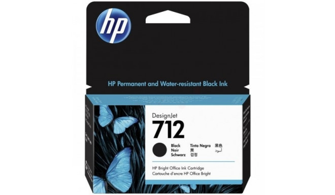 HP Ink No.712 Black (3ED70A)