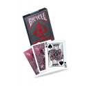 Bicycle METALLUXE CRIMSON RIDER BACK playing cards