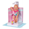 BABY born Bath Walk in Shower Doll bathroom