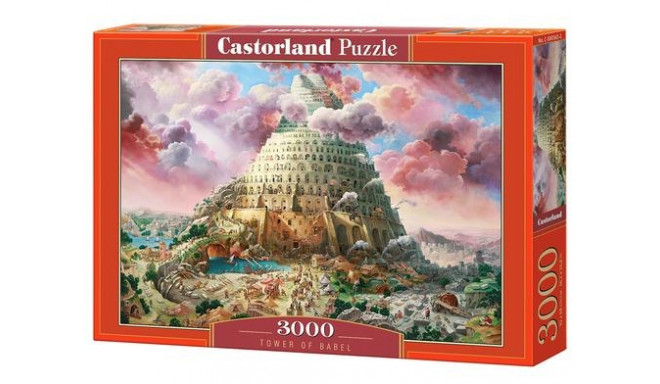 Castorland Tower of Babel 3000 pcs Jigsaw puzzle 3000 pc(s) Landscape