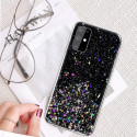 Fusion glue glitter silikoonist ümbris Apple iPhone 13 mustale