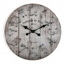 Wall Clock MDF Wood/Metal (5 x 60 x 60 cm)