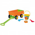 Wader trolley with sandbox toys