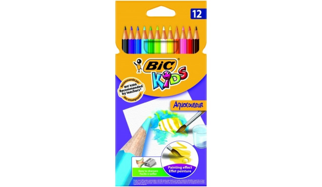 BIC Colored pencils AQUAQOULEUR 12 colours 8575613