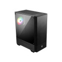 MSI MAG FORGE 111R Mid Tower Gaming Computer Case &#039;&#039;Black, 1x 120mm ARGB PWM Fan, 1-6 ARGB