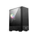 MSI MAG FORGE 111R Mid Tower Gaming Computer Case &#039;&#039;Black, 1x 120mm ARGB PWM Fan, 1-6 ARGB