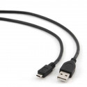 USB 2.0 A-Micro USB B Kaabel GEMBIRD (3 m) Must