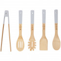 Alpina - Bamboo kitchen utensil set 5 pcs (Grey)