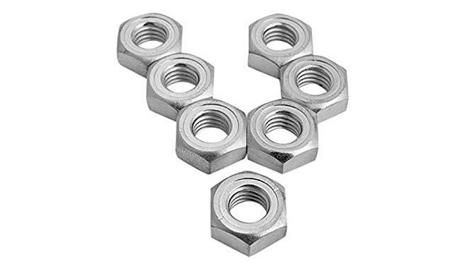 NUT DIN934 M3 ZN 80PCS
