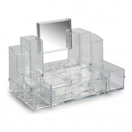 Make-up organizer Berilo 6221 6221 Transparent Glass 15,5 x 19,5 x 30 cm 30 x 15,5 x 15,5 cm 30 x 19