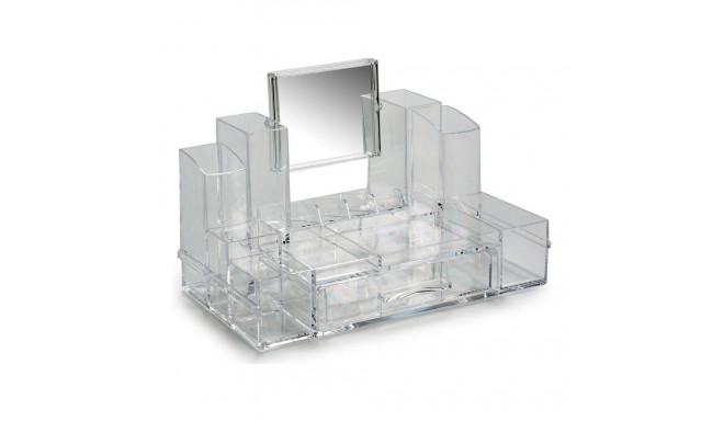 Make-up organizer Berilo 6221 Transparent 15,5 x 19,5 x 30 cm