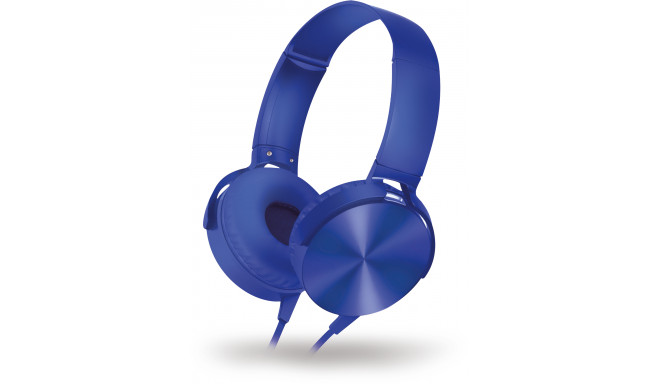 Omega Freestyle headset FH07BL, blue