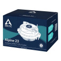 ARCTIC Alpine 23 - Compact AMD CPU-Cooler Processor Air cooler 9 cm Aluminium, Black 1 pc(s)