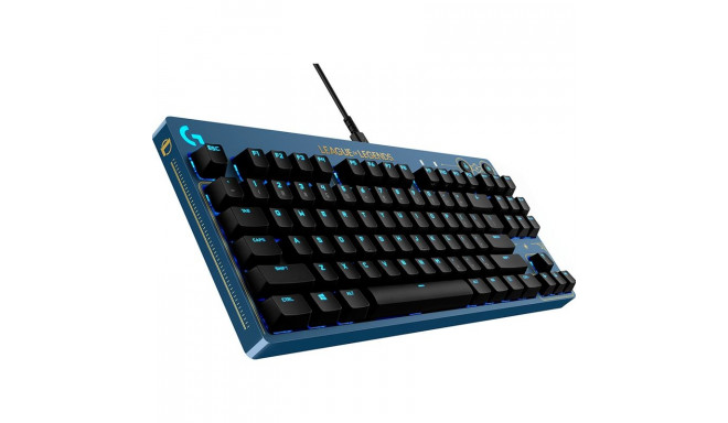 Logitech G Pro, League of Legends Edition, GX Brown Tactile, SWE, sinine - Mehaaniline klaviatuur