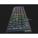 GENESIS THOR 210 RGB keyboard USB Black