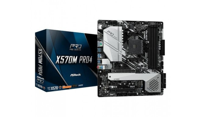 Asrock X570M Pro4 AMD X570 Socket AM4 micro ATX