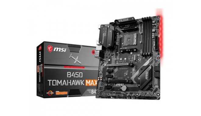 MSI emaplaat B450 TOMAHAWK MAX AMD B450 AM4 ATX