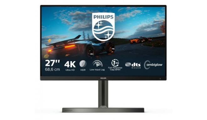 Philips Momentum 278M1R/00 LED display 68.6 cm (27") 3840 x 2160 pixels 4K Ultra HD Black