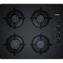Siemens EO6B6PB10 hob Black Built-in Gas 4 zone(s)