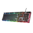 Trust GXT 838 Azor keyboard USB Black