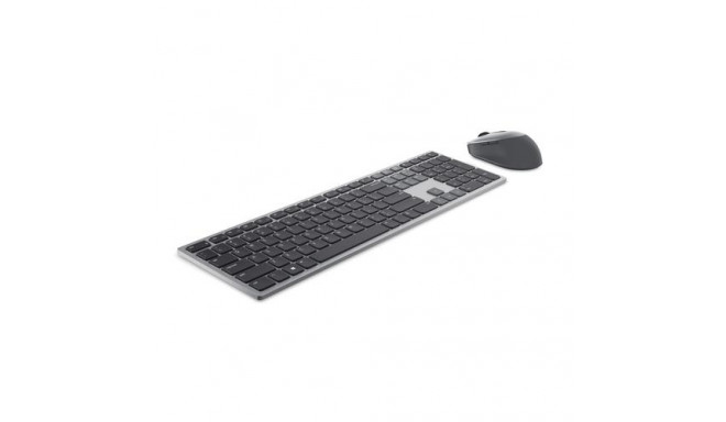 DELL KM7321W keyboard Mouse included RF Wireless + Bluetooth QWERTY US International Grey, Titanium