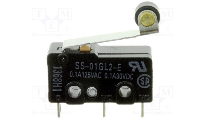 SS-01GL2 Switch:microswitch;Contacts:SPDT;AC load:3A/250V