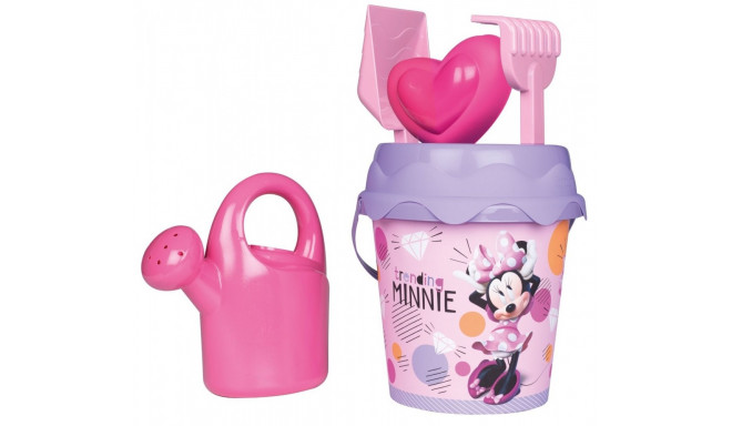 Bucket with accessories 17 cm Minnie