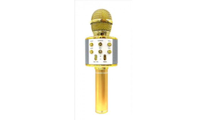 Goodbuy karaoke microphone with built in speaker bluetooth | 3W | aux | voice modulator | USB | Micr