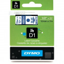 DYMO D1 Lint 12mm x 7m / sinine valgel (45014 / S0720540)