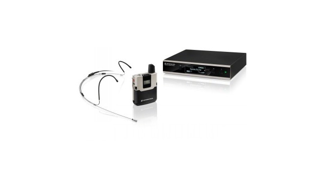SENNHEISER SL HEADMIC SET DW-3-EU R, HEADMIC SET, INCLUDES HEADMIC 1, STAT. RECEIVER AND POWER PACK,