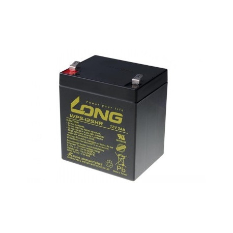 Long UPS aku 12V 5Ah Lead-Acid Highrate F2 (WP5-12SHR F2) - Akud UPS ...