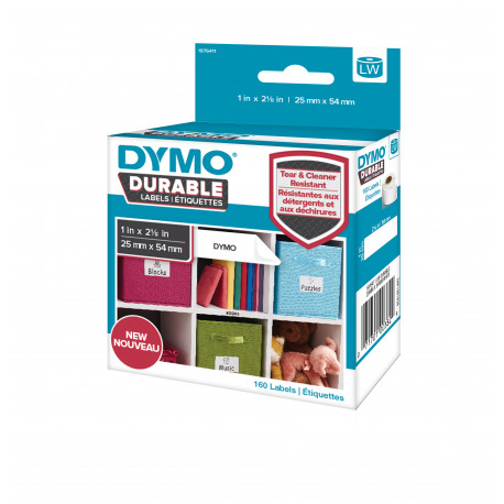 DYMO Ilgalaikės pramoninės Etiketės 25 x 89mm / (1933081/2112285)