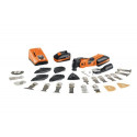 FEIN Cordless MULTIMASTER AMM 700 Max Top Black, Orange 19500 OPM